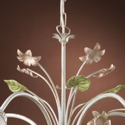 ONLI - Candelabro suspenso BOTTON DORO 5xE14/6W/230V