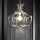 ONLI - Candelabro suspenso CONTESSA 1xE27/22W/230V prateado