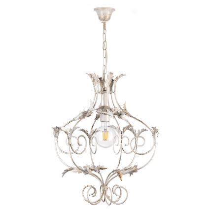 ONLI - Candelabro suspenso CONTESSA 1xE27/22W/230V prateado