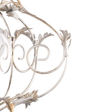 ONLI - Candelabro suspenso CONTESSA 1xE27/22W/230V prateado