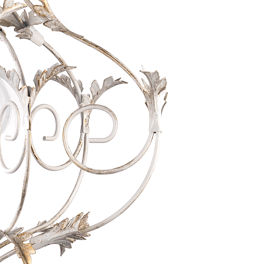 ONLI - Candelabro suspenso CONTESSA 1xE27/22W/230V prateado