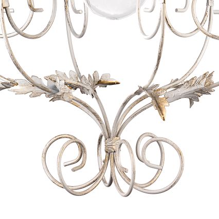 ONLI - Candelabro suspenso CONTESSA 1xE27/22W/230V prateado