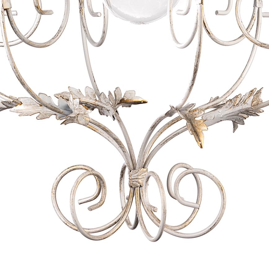 ONLI - Candelabro suspenso CONTESSA 1xE27/22W/230V prateado