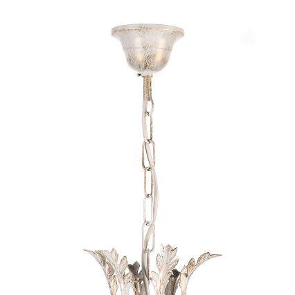 ONLI - Candelabro suspenso CONTESSA 1xE27/22W/230V prateado
