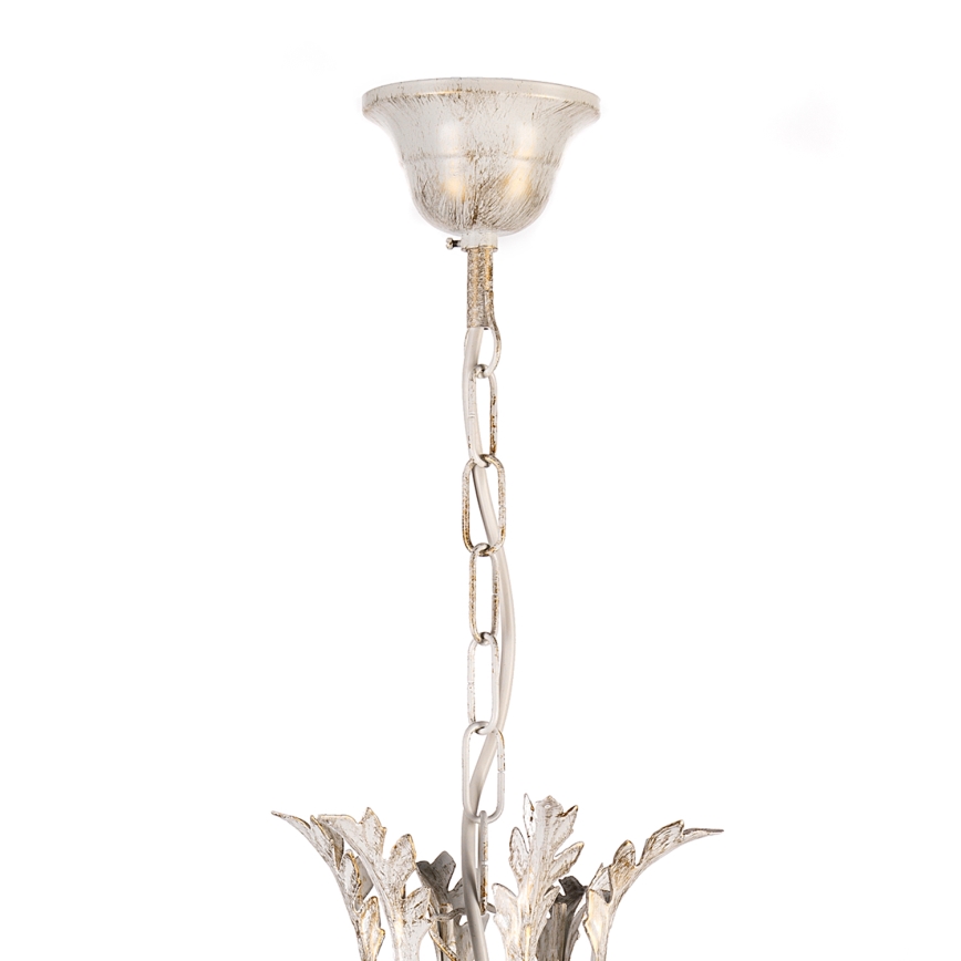 ONLI - Candelabro suspenso CONTESSA 1xE27/22W/230V prateado