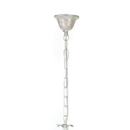 ONLI - Candelabro suspenso KAREN 5xE14/6W/230V branco