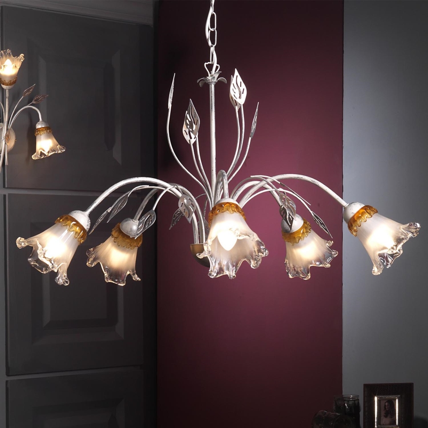 ONLI - Candelabro suspenso LANCIA 5xE14/6W/230V