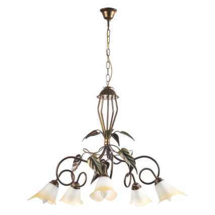 ONLI - Candelabro suspenso MIRANDA 5xE14/6W/230V