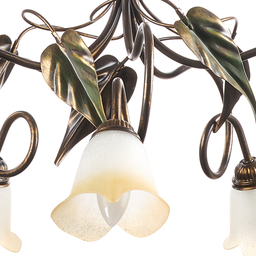 ONLI - Candelabro suspenso MIRANDA 5xE14/6W/230V