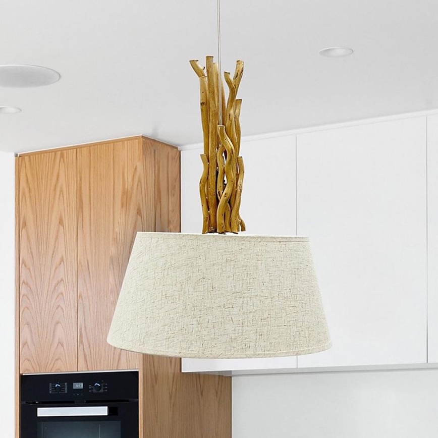 ONLI - Candelabro suspenso WOODY 1xE27/22W/230V