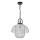ONLI - Candelabro suspenso ZAIR 1xE27/22W/230V preto/prateado