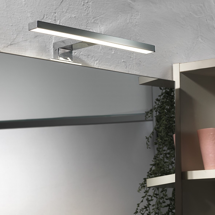 ONLI - Iluminação de espelho para casa de banho LED NEMO LED/4,5W/230V 4000K 30 cm IP44 cromado brilhante