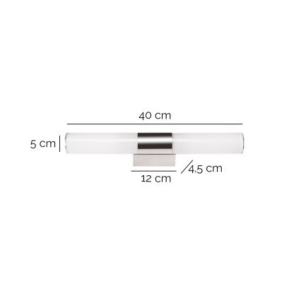 ONLI - Iluminação de ilustração LED OBUT LED/8W/230V 4000K cromado mate