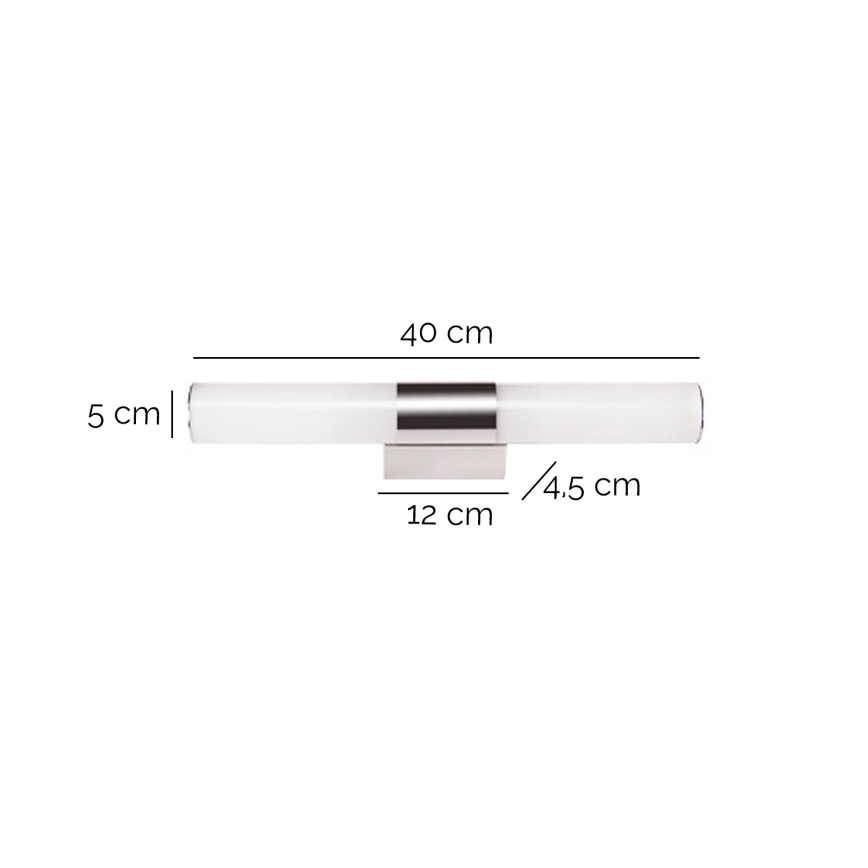 ONLI - Iluminação de ilustração LED OBUT LED/8W/230V 4000K cromado mate