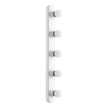 ONLI - Iluminação de parede HOLLYWOOD 5xE14/6W/230V branco