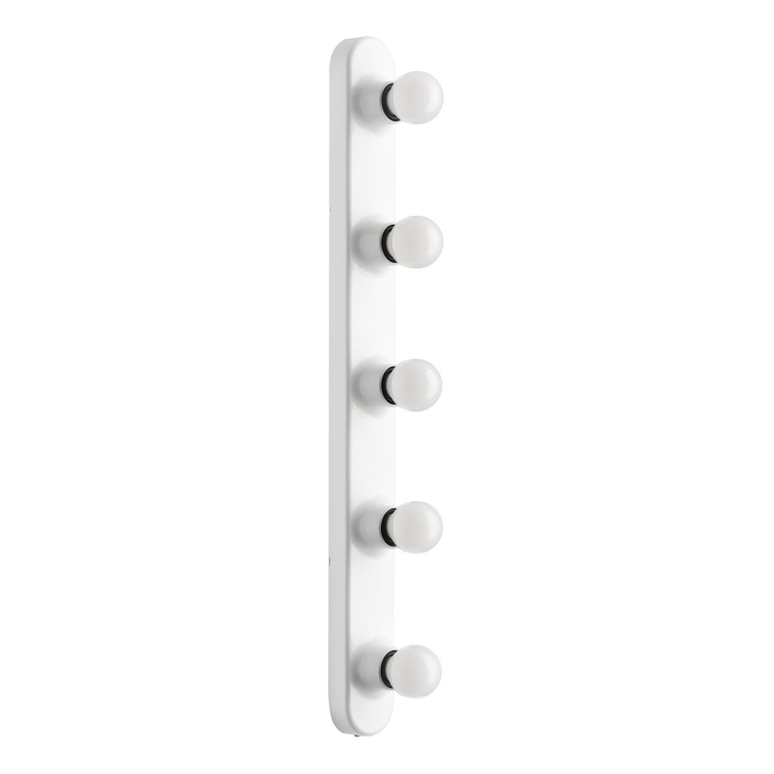 ONLI - Iluminação de parede HOLLYWOOD 5xE14/6W/230V branco