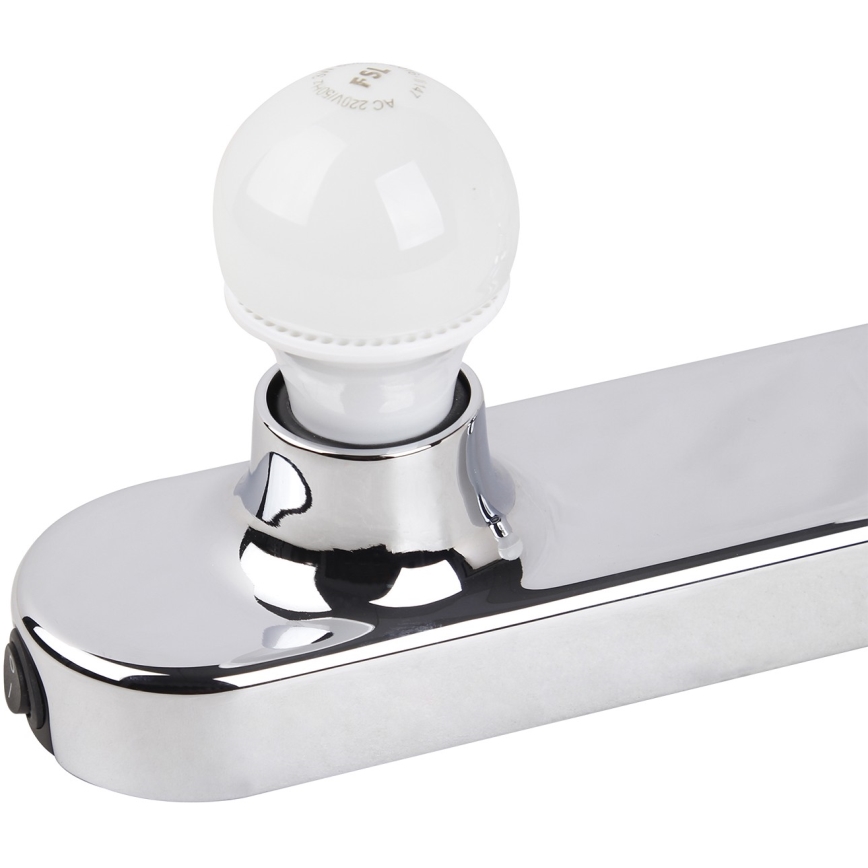 ONLI - Iluminação de parede HOLLYWOOD 5xE14/6W/230V cromado brilhante