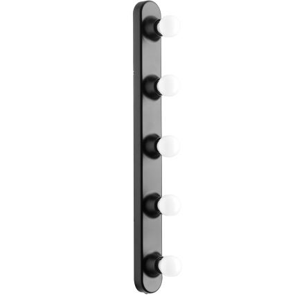ONLI - Iluminação de parede HOLLYWOOD 5xE14/6W/230V preto