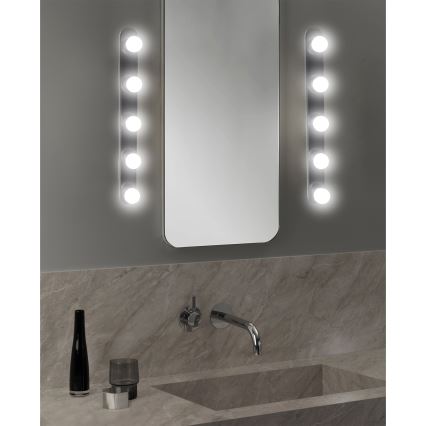 ONLI - Iluminação de parede HOLLYWOOD 5xE14/6W/230V preto
