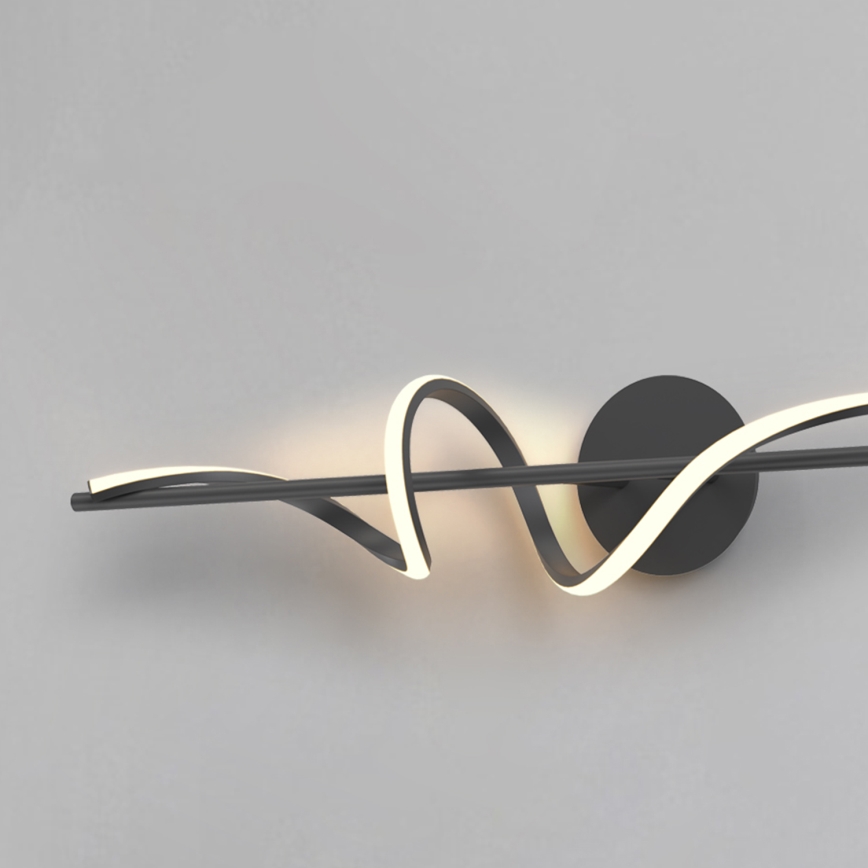 ONLI - Iluminação de parede LED TWIST LED/25W/230V 4000K preto