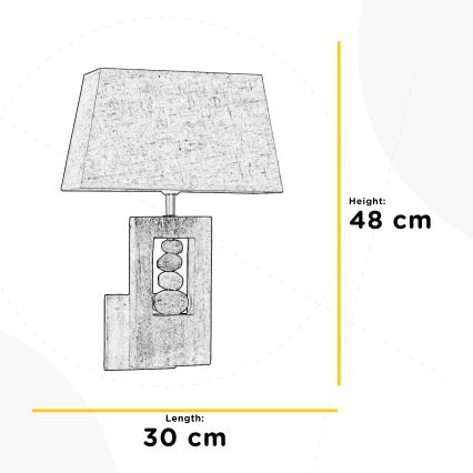 ONLI - Iluminação de parede MIRIEL 1xE27/22W/230V