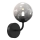 ONLI - Iluminação de parede PALOMA 1xG9/10W/230V preto/fumado