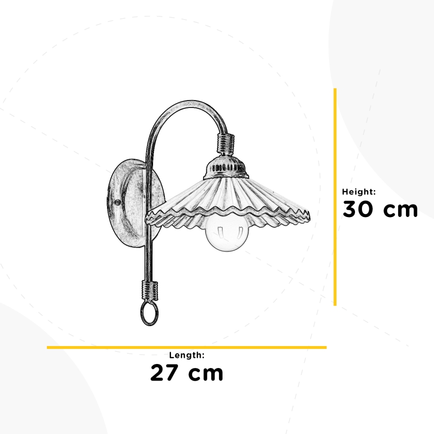 ONLI - Iluminação de parede ROSINA 1xE14/6W/230V