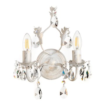 ONLI - Iluminação de parede TERESA 2xE14/6W/230V branco