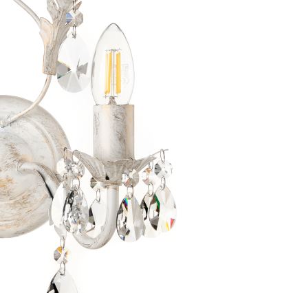 ONLI - Iluminação de parede TERESA 2xE14/6W/230V branco
