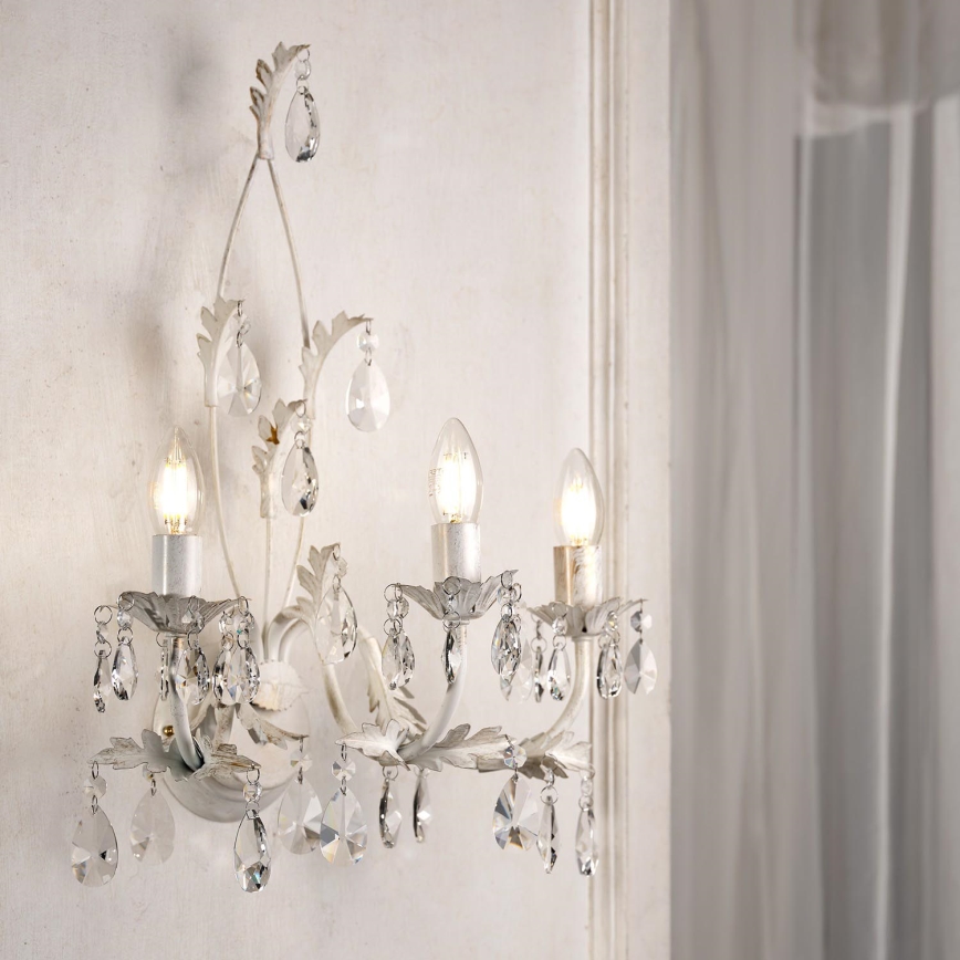ONLI - Iluminação de parede TERESA 3xE14/6W/230V branco