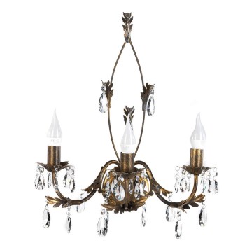 ONLI - Iluminação de parede TERESA 3xE14/6W/230V bronze