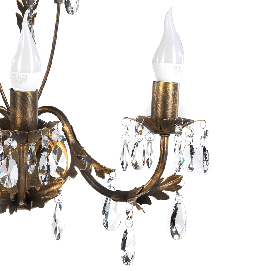 ONLI - Iluminação de parede TERESA 3xE14/6W/230V bronze