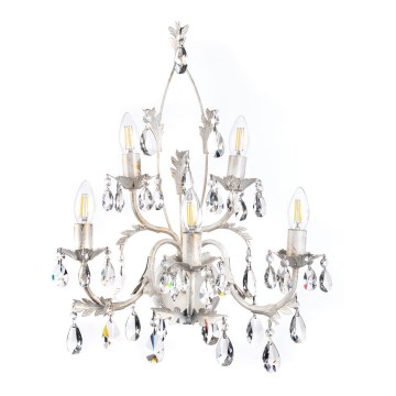 ONLI - Iluminação de parede TERESA 5xE14/6W/230V branco