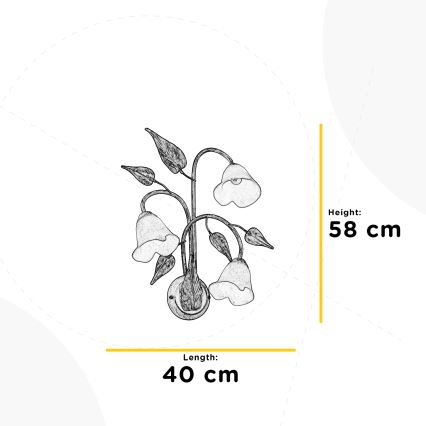 ONLI - Iluminação de parede VANDA 3xE14/6W/230V