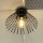ONLI - Iluminação de teto DUCCIO 1xE27/22W/230V diâmetro 30 cm preto