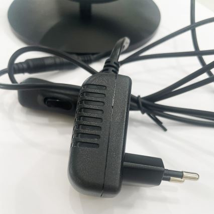 ONLI - LED Candeeiro de mesa RINGS LED/17W/230V 4000K preto