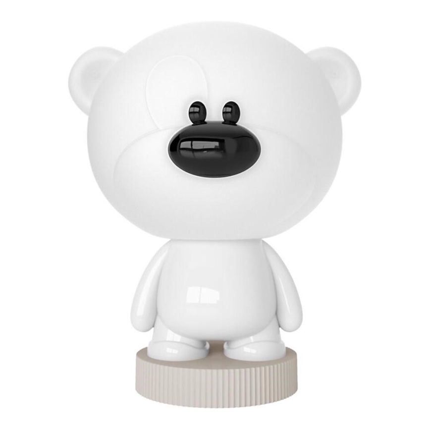 ONLI - LED RGB Candeeiro noturno de criança PUPPIES LED/3W/USB teddy urso 30 cm