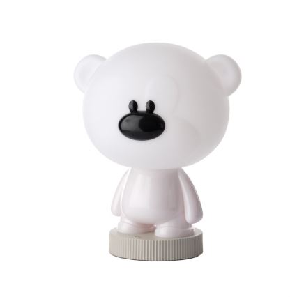 ONLI - LED RGB Candeeiro noturno de criança PUPPIES LED/3W/USB teddy urso 30 cm