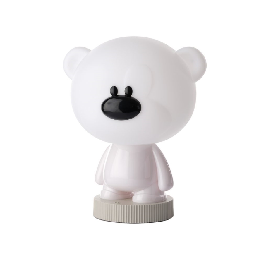 ONLI - LED RGB Candeeiro noturno de criança PUPPIES LED/3W/USB teddy urso 30 cm