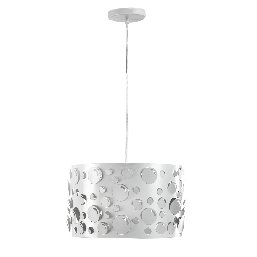 ONLI - Pendente com cabo BOLLICINE 1xE27/15W/230V branco