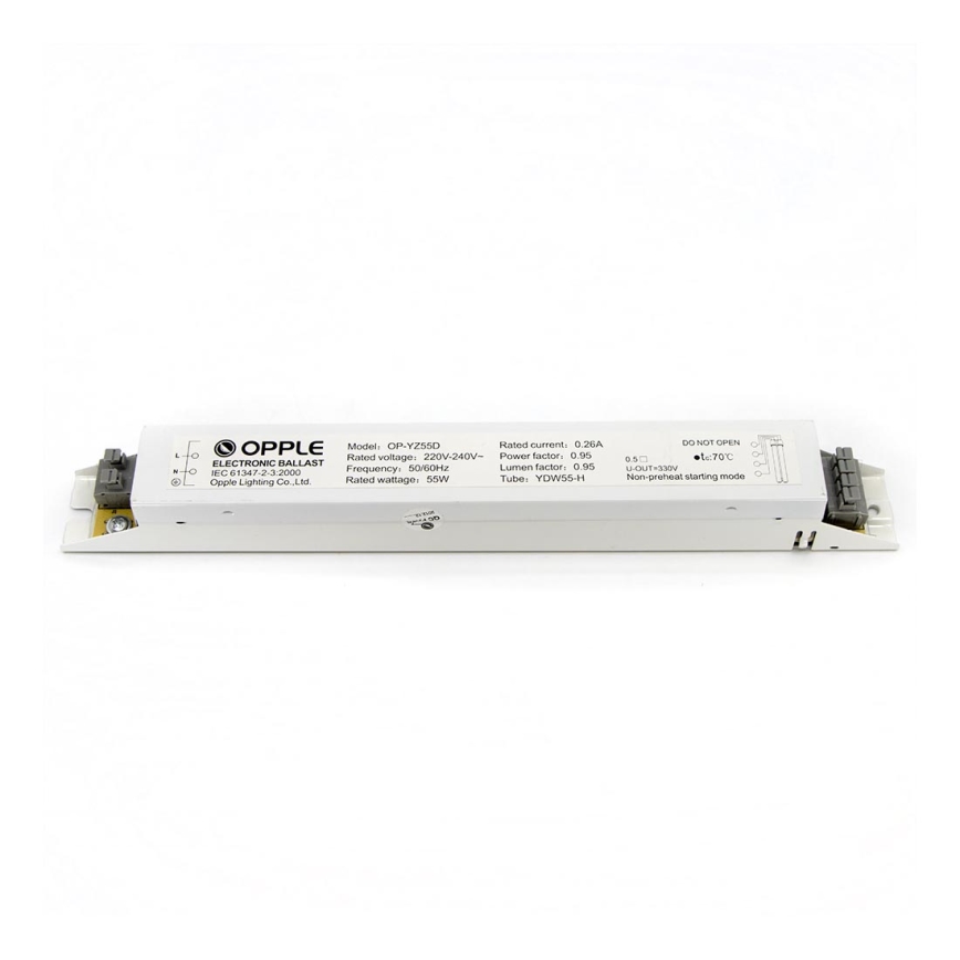 OPPLE 03309 - Balastro elétrico para lâmpada fluorescente PLH 55W YZ 55D