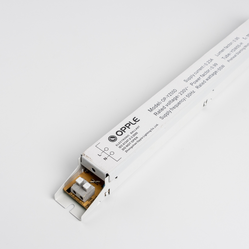 OPPLE 03309 - Balastro elétrico para lâmpada fluorescente PLH V2.0 55W YZ 55D
