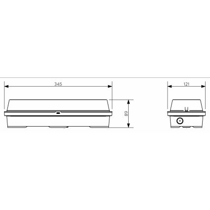 Opple 26277 - Iluminação industrial LED ECOMAX LED/5W/230V IP65