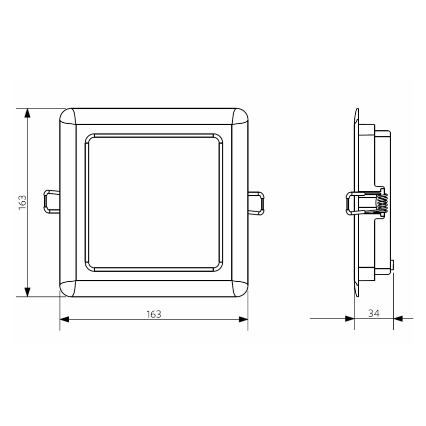 Opple 26664 - Foco de encastrar de casa de banho LED LED/12W/230V 3000K IP44