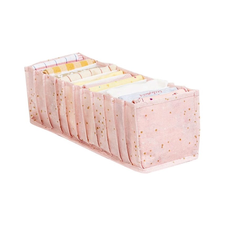 Organizador de armário 42x16x13 cm rosa