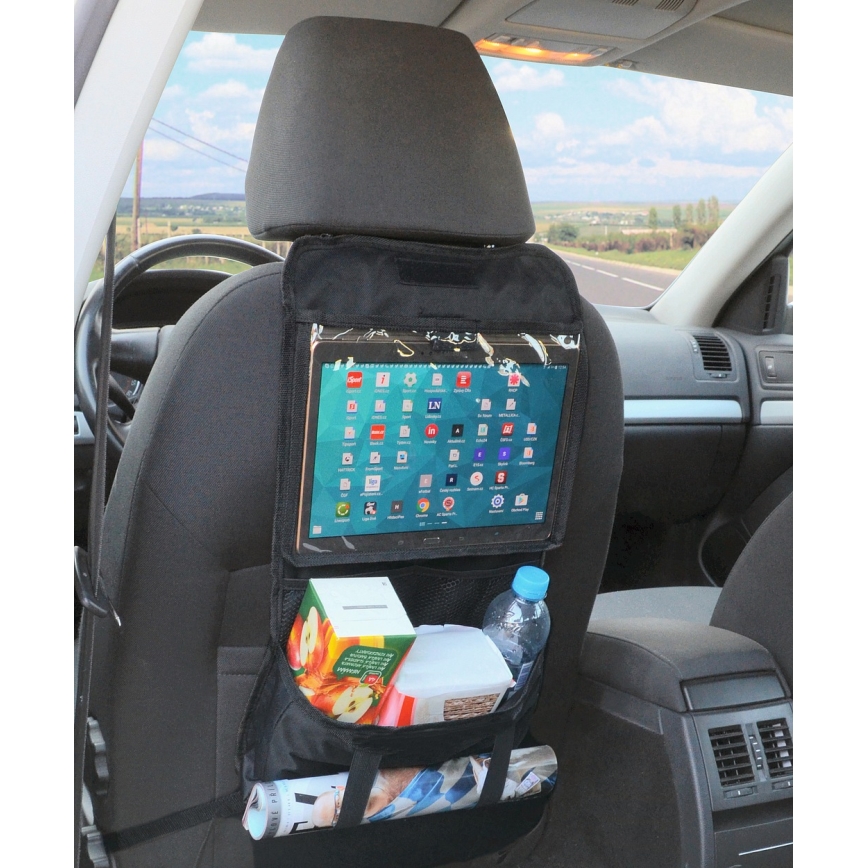Organizador de carro 53x28 cm preto