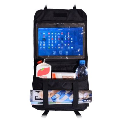 Organizador de carro 53x28 cm preto