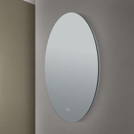 Espelho de parede LED para casa de banho com retroiluminação FOCUS LED/25W/230V 3000/4200/6000K d. 60 cm IP44