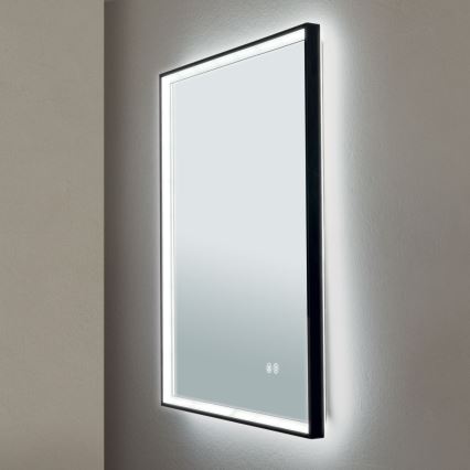 Espelho de parede LED para casa de banho com retroiluminação FRAME LED/48W/230V 3000/4000/6000K 60x45 cm IP44