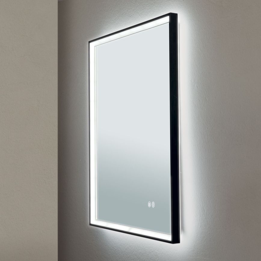 Espelho de parede LED para casa de banho com retroiluminação FRAME LED/48W/230V 3000/4000/6000K 60x45 cm IP44